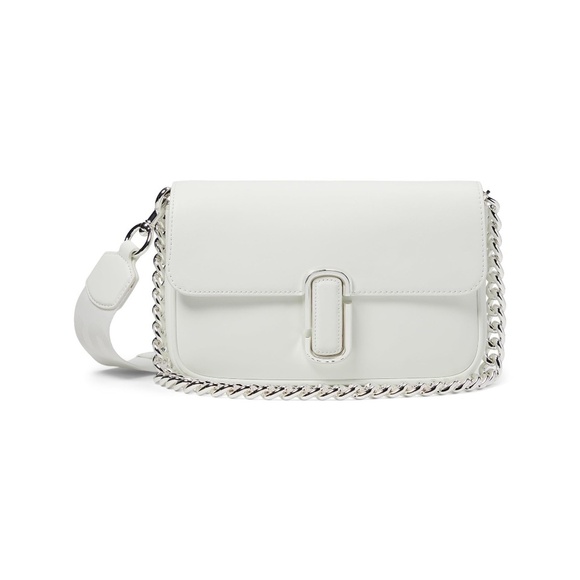 Marc Jacobs The J Marc Shoulder Bag White/Silver - Picture 3 of 9